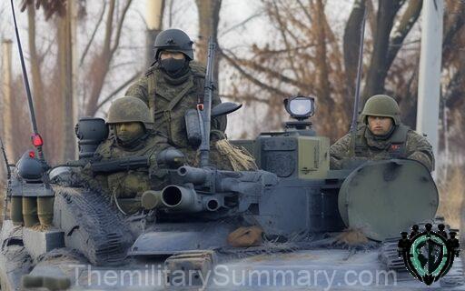 Maskirovka: Russian Armies on a Tank at The Surovikin line